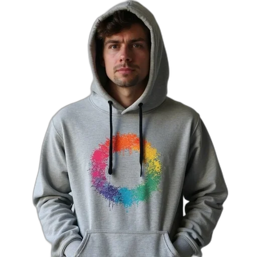 jacket, staff, 3d render, pixel art, colorful, pastel, person, wearing transparent PNG cut-out