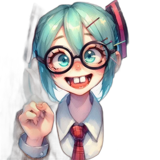 face, mask, staff, robot, anime, cartoon, pixel art, watercolor transparent PNG cut-out