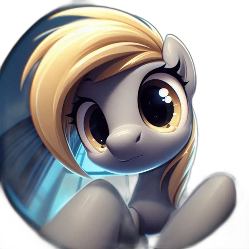 staff, cartoon, fantasy art, concept art, pixel art, animated, pony, character transparent PNG cut-out