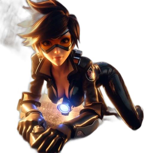 jacket, weapon, concept art, comic book art, 3d render, fantasy art, fire, golden transparent PNG cut-out