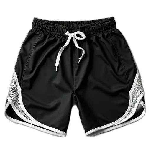 jacket, monochrome, pair, black, white, athletic, shorts, mesh transparent PNG cut-out