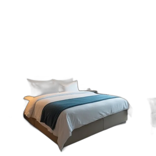 furniture, 3d render, photorealistic, concept art, earth tones, monochrome, pastel, blue transparent PNG cut-out