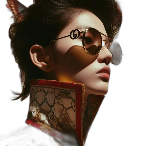 jewelry, mask, face, crown, cyberpunk, photorealistic, fantasy art, concept art transparent PNG cut-out