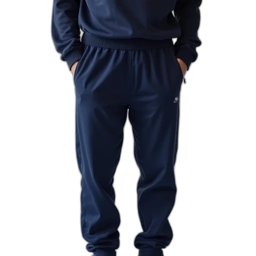 jacket, staff, 3d render, blue, monochrome, dark, model, wearing transparent PNG cut-out