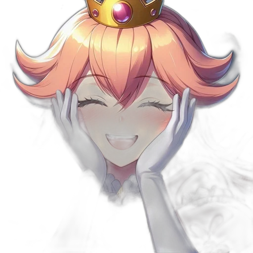 crown, hat, staff, face, anime, watercolor, concept art, fantasy art transparent PNG cut-out