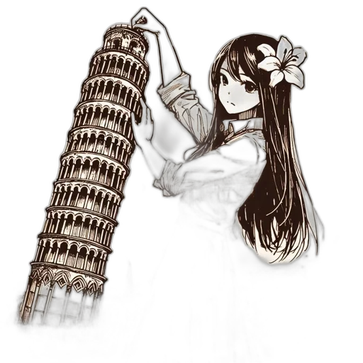 dress, hair, staff, jewelry, concept art, fantasy art, anime, pixel art transparent PNG cut-out