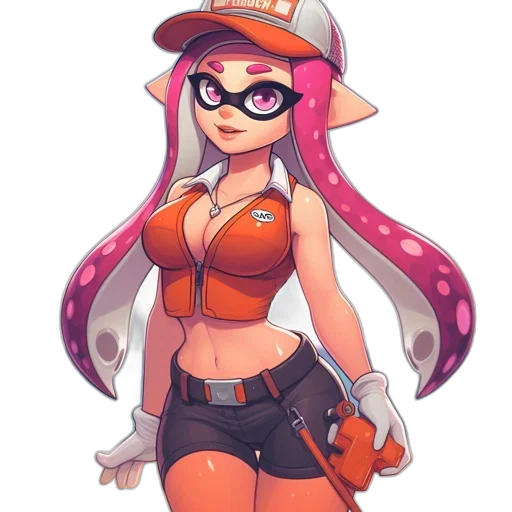 weapon, dress, staff, hat, concept art, anime, pixel art, cartoon transparent PNG cut-out