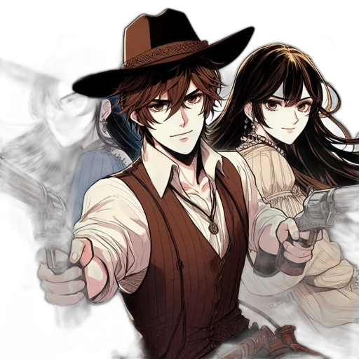 staff, weapon, hat, concept art, anime, fantasy art, comic book art, three transparent PNG cut-out