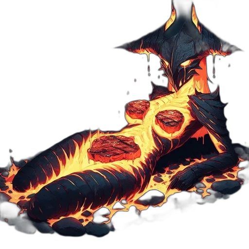 dragon, staff, weapon, creature, concept art, fantasy art, pixel art, comic book art transparent PNG cut-out