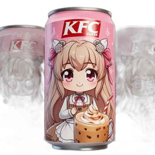 food, bottle, weapon, robot, anime, vaporwave, 3d render, pixel art transparent PNG cut-out