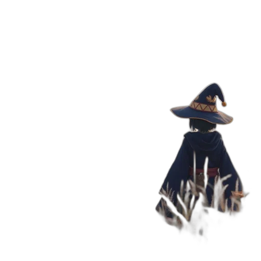 staff, weapon, sword, hat, 3d render, concept art, pixel art, fantasy art transparent PNG cut-out