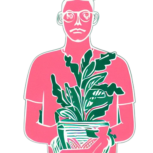 vaporwave, cartoon, concept art, pixel art transparent PNG cut-out