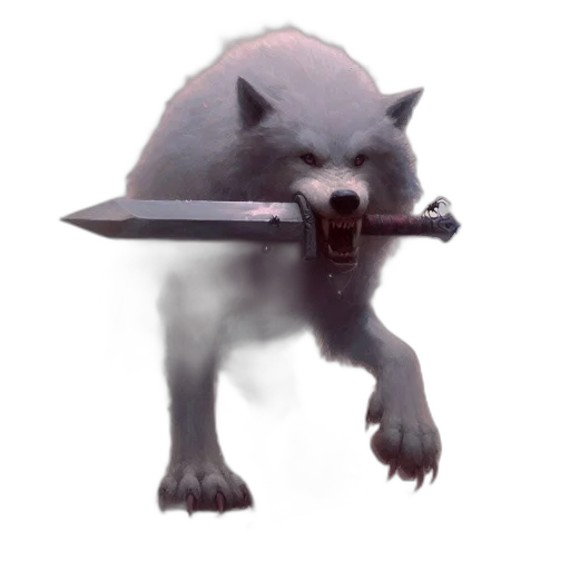 weapon, sword, staff, creature, concept art, fantasy art, 3d render, pixel art transparent PNG cut-out