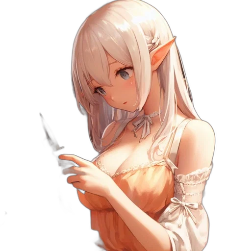 staff, sword, weapon, dress, fantasy art, concept art, anime, pixel art transparent PNG cut-out