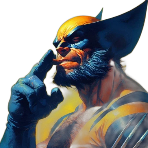 mask, face, comic book art, concept art, fantasy art, photorealistic, golden, comic transparent PNG cut-out