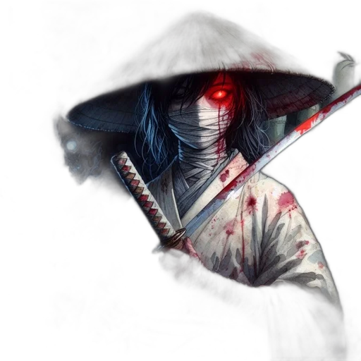 mask, sword, staff, weapon, concept art, fantasy art, photorealistic, comic book art transparent PNG cut-out