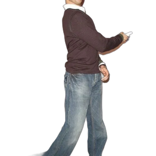 staff, jacket, shoes, weapon transparent PNG cut-out