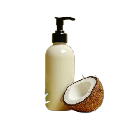 hair, bottle, shampooer, containing transparent PNG cut-out
