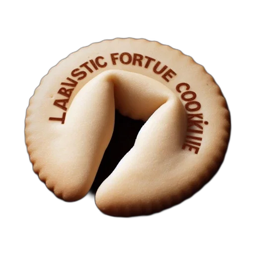 furniture, food, altered, fortune, cookie, reads, laristic, instead transparent PNG cut-out