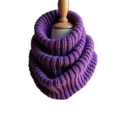 hat, jewelry, crown, hair, purple, knitted, scarf, draped transparent PNG cut-out