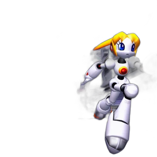 robot, weapon, staff, 3d render, concept art, pixel art, outer space, futuristic transparent PNG cut-out