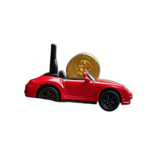 car, 3d render, concept art, close-up, person, hand, holding, small transparent PNG cut-out