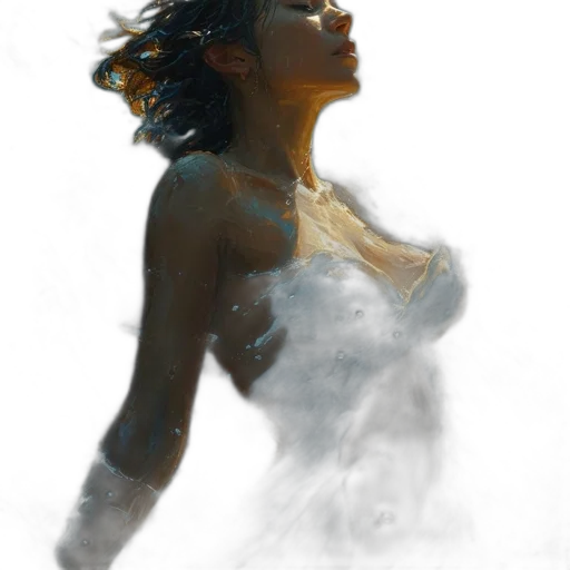 dress, face, mask, crown, photorealistic, concept art, fantasy art, comic book art transparent PNG cut-out