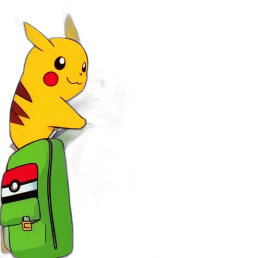 animal, staff, jacket, creature, pixel art, concept art, cartoon, anime transparent PNG cut-out