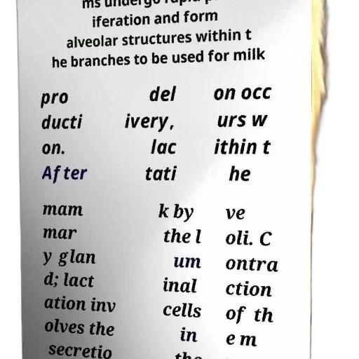 page, book, discussing, process, lactation, mammary, gland, focus transparent PNG cut-out