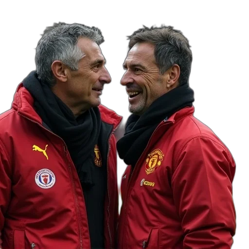 jacket, manchester, united, managers, jose, mouris, sirno, harae transparent PNG cut-out