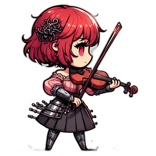 staff, weapon, pixel art, anime, concept art, cartoon, red, dark transparent PNG cut-out