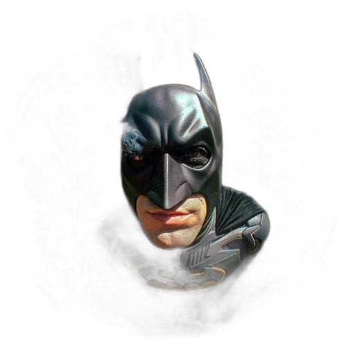 mask, face, comic book art, concept art, photorealistic, 3d render, person, dressed transparent PNG cut-out