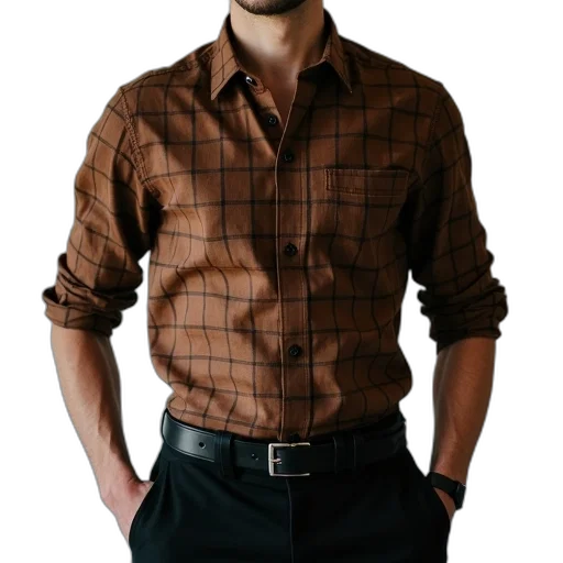jacket, staff, face, photorealistic, 3d render, concept art, earth tones, dark transparent PNG cut-out