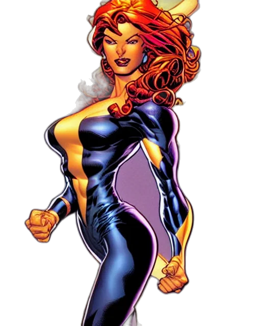 comic book art, concept art, cartoon, michael transparent PNG cut-out