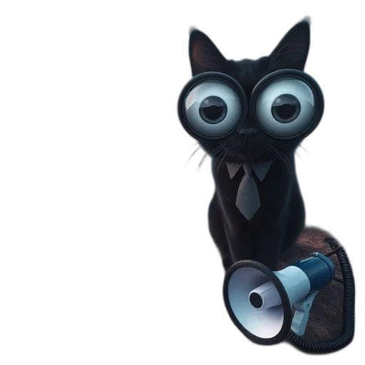 robot, staff, mask, animal, 3d render, concept art, cartoon, fantasy art transparent PNG cut-out