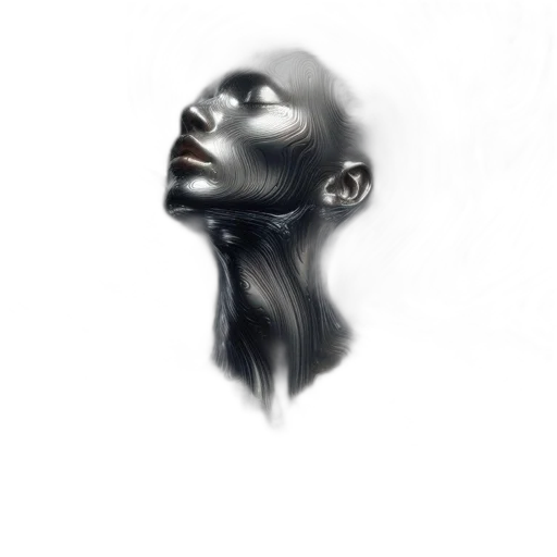 face, mask, crown, jewelry, photorealistic, concept art, fantasy art, 3d render transparent PNG cut-out