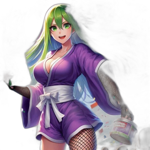dress, staff, fantasy art, concept art, anime, pixel art, green, female transparent PNG cut-out