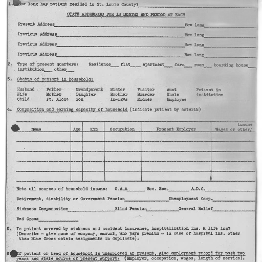 form, titled, state, admissions, months, period, hospital, various transparent PNG cut-out