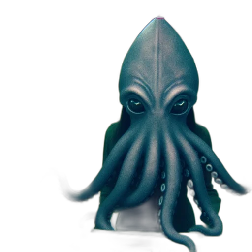 creature, animal, mask, staff, concept art, 3d render, photorealistic, fantasy art transparent PNG cut-out