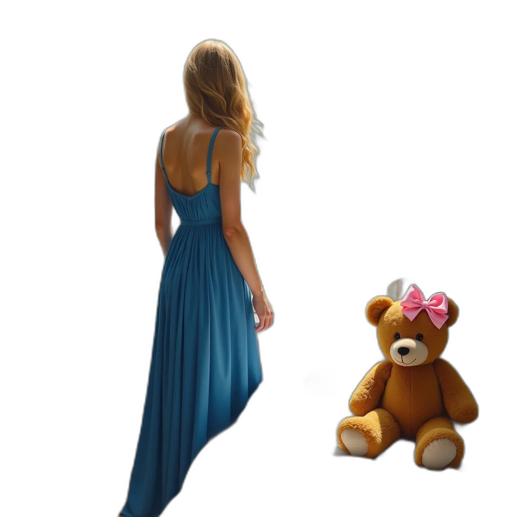 dress, 3d render, concept art, photorealistic, fantasy art, forest, underwater, night transparent PNG cut-out