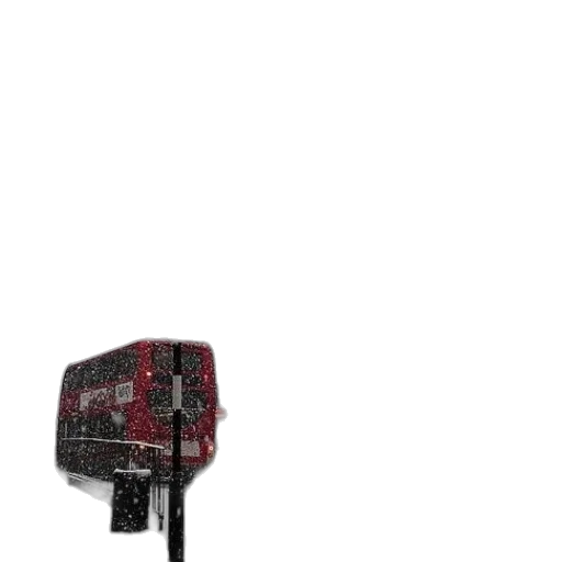 robot, umbrella, weapon, car, 3d render, snowy, street, scene transparent PNG cut-out