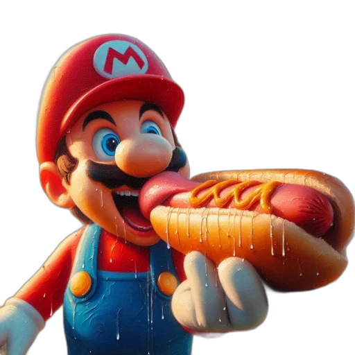 food, weapon, animal, staff, 3d render, photorealistic, concept art, pixel art transparent PNG cut-out