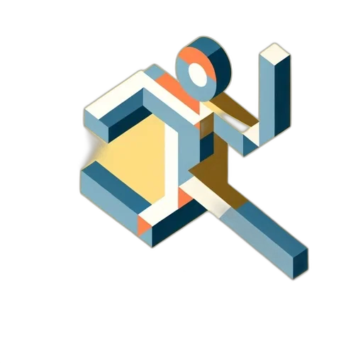 robot, jewelry, furniture, staff, 3d render, pixel art, concept art, abstract transparent PNG cut-out