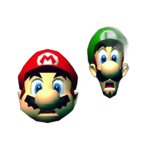 mask, hat, face, 3d render, pixel art, concept art, photorealistic, mario transparent PNG cut-out
