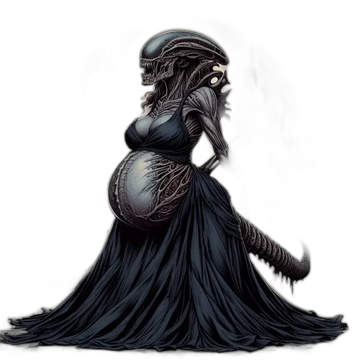 dress, creature, staff, hat, concept art, fantasy art, pixel art, comic book art transparent PNG cut-out