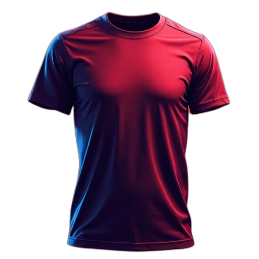dress, 3d render, red, neon transparent PNG cut-out