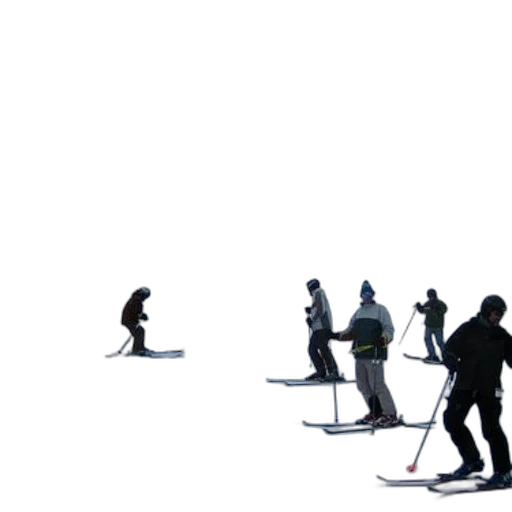 staff, robot, concept art, 3d render, photorealistic, pixel art, snow, fog transparent PNG cut-out