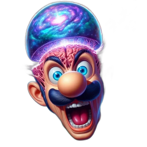 mask, hat, face, crown, 3d render, concept art, photorealistic, cartoon transparent PNG cut-out