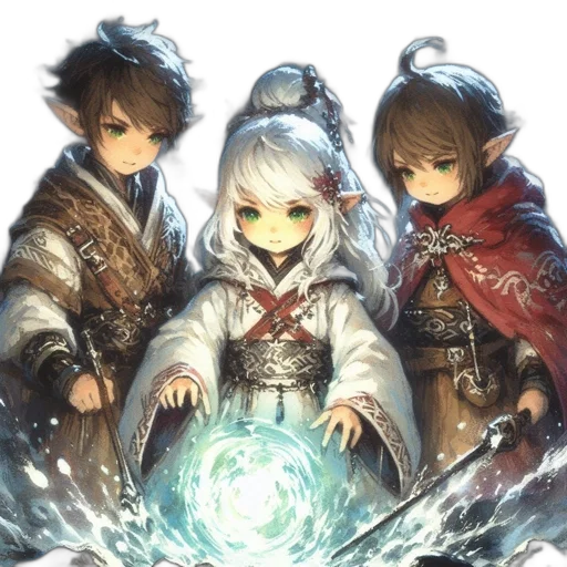 staff, fantasy art, concept art, anime, pixel art, snow, fire, monochrome transparent PNG cut-out