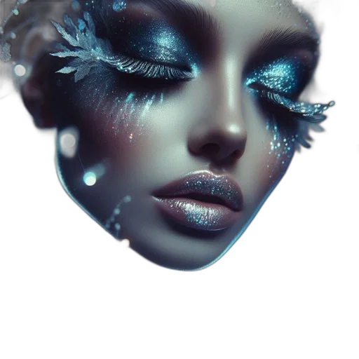 mask, face, crown, jewelry, photorealistic, fantasy art, 3d render, concept art transparent PNG cut-out